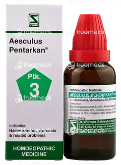 Dr Willmar Schwabe India Aesculus Pentarkan Drop 30 ML