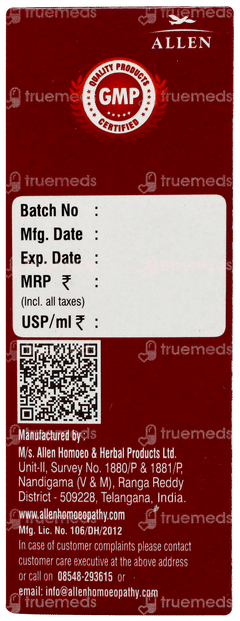 Allen A84 Lipoma Drops 30ml