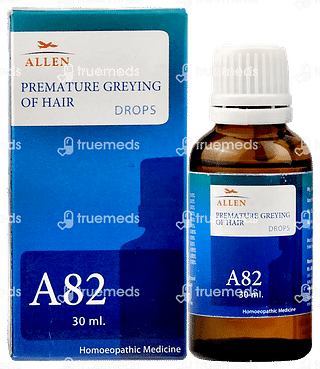 Allen A 82 Premature Greying Of Hair Drop 30 ML