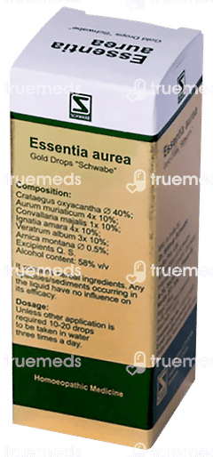 Dr Willmar Schwabe Essentia Aurea Gold Drops 30ml