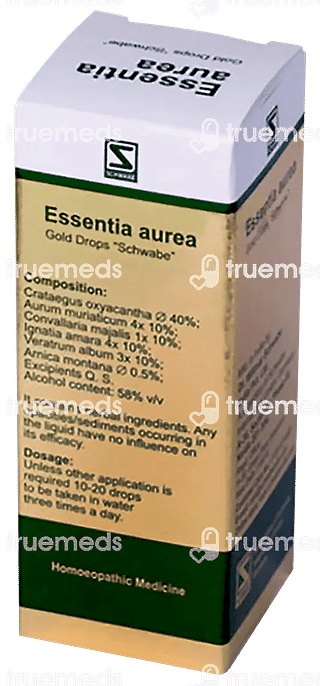 Dr Willmar Schwabe Essentia Aurea Gold Drop 30 ML