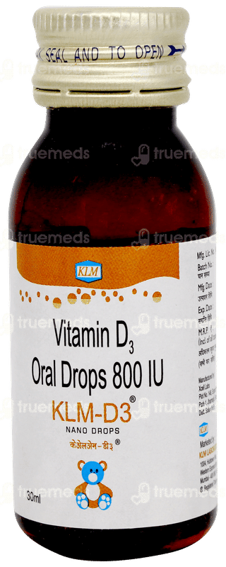 Klm D3 Nano Oral Drops 30ml