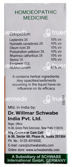 Dr Willmar Schwabe Good Morning Constipation Drops 30ml