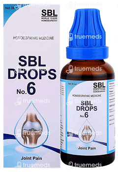 Sbl No 6 Drops 30 ML Sbl No 6 Drops 30 ML