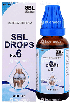 Sbl No 6 Drops 30 ML