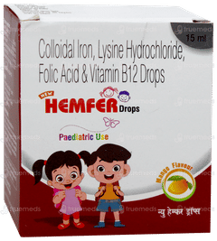 Hemfer New Mango Flavour Oral Drops 15Ml