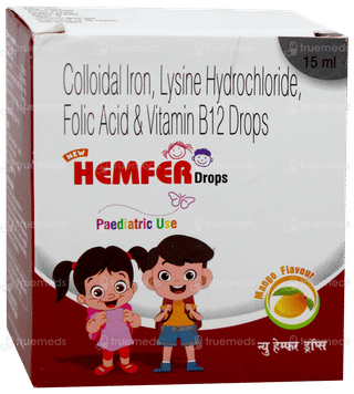 Hemfer New Mango Flavour Oral Drops 15Ml