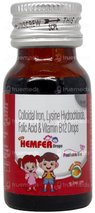 Hemfer New Mango Flavour Oral Drops 15Ml