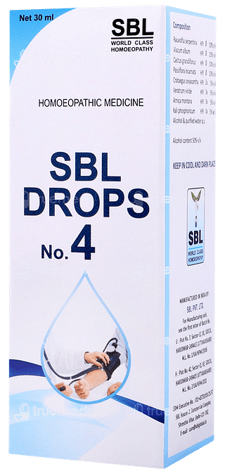 Sbl No 4 Drops 30ml