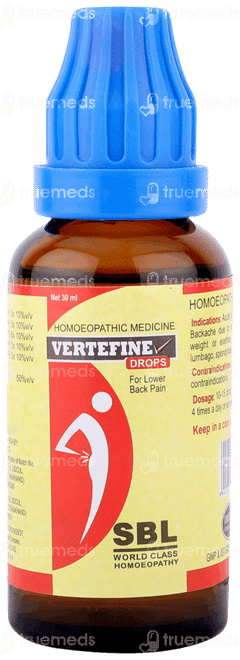 Sbl Vertefine Drops 30ml Sbl Vertefine Drops 30ml