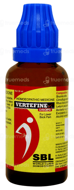 Sbl Vertefine Drops 30ml