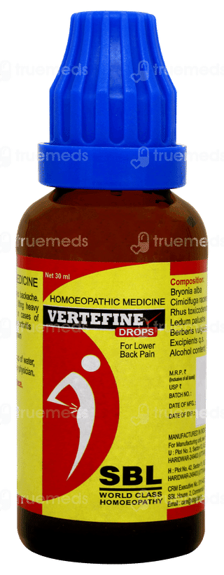 Sbl Vertefine Drops 30ml