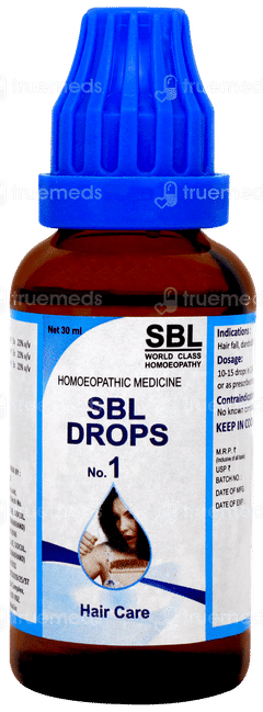 Sbl No 1 Drops 30ml