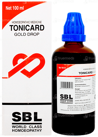 Sbl Tonicard Gold Oral Drops 30ml