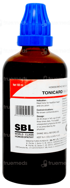 Sbl Tonicard Gold Oral Drops 30ml
