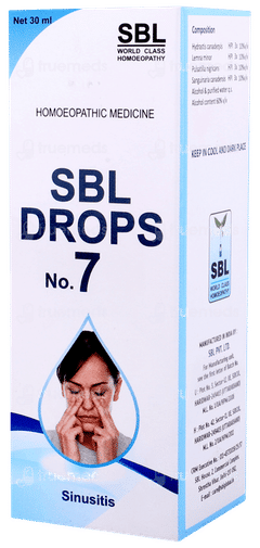Sbl No 7 Drops 30ml