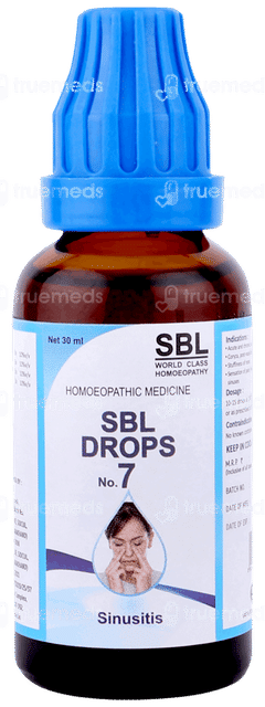 Sbl No 7 Drops 30ml