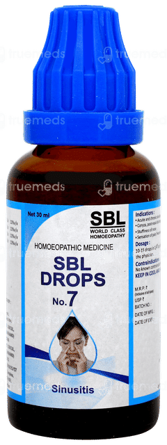 Sbl No 7 Drops 30ml