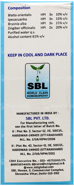 Sbl No 9 Drops 30Ml