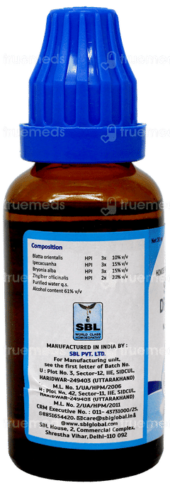 Sbl No 9 Drops 30Ml