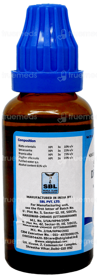 Sbl No 9 Drops 30Ml