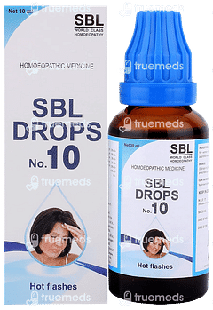 Sbl No 10 Drops 30ml Sbl No 10 Drops 30ml