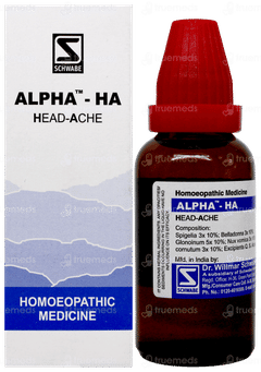 Dr Willmar Schwabe Alpha Ha Drops 30Ml