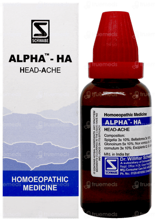Dr Willmar Schwabe Alpha Ha Drops 30Ml