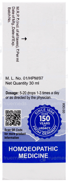 Dr Willmar Schwabe Alpha Ha Drops 30Ml