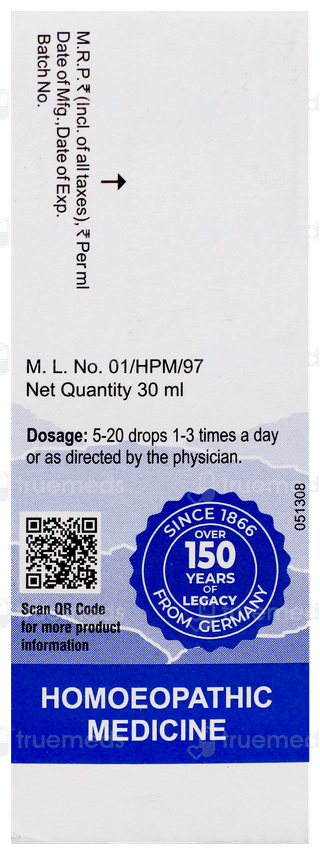 Dr Willmar Schwabe Alpha Ha Drops 30Ml