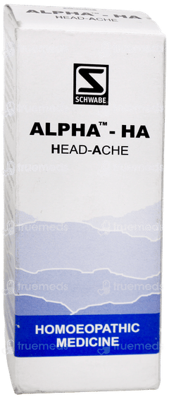 Dr Willmar Schwabe Alpha Ha Drops 30Ml
