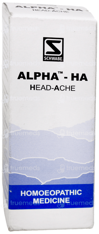 Dr Willmar Schwabe Alpha Ha Drops 30Ml