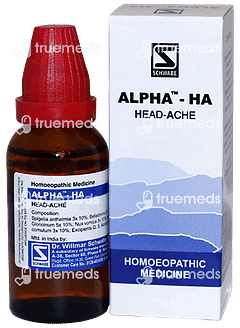 Dr Willmar Schwabe India Alpha Ha Drop 30 ML