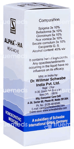 Dr Willmar Schwabe Alpha Ha Drops 30ml