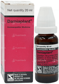 Dr Willmar Schwabe Damiaplant Drops 20ml Dr Willmar Schwabe Damiaplant Drops 20ml