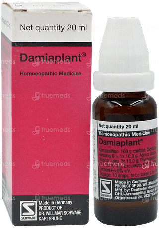 Dr Willmar Schwabe Germany Damiaplant Drop 20 ML