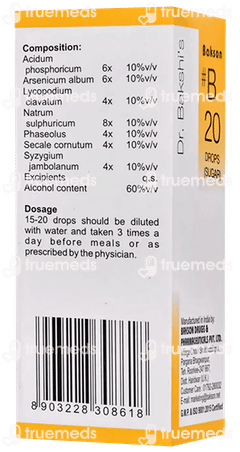 Bakson B20 Drops 30ml