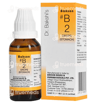 Bakson B2 Stomach Drop 30 ML