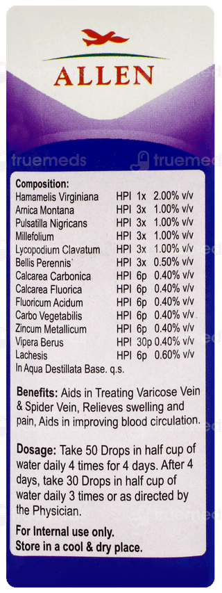 Allen Varicose Vein Drops 30ml