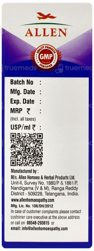 Allen Varicose Vein Drops 30ml