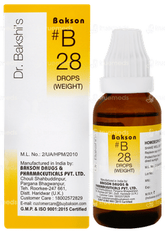 Bakson B28 Drops 30ml Bakson B28 Drops 30ml