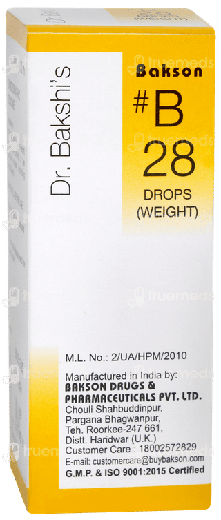 Bakson B28 Drops 30ml