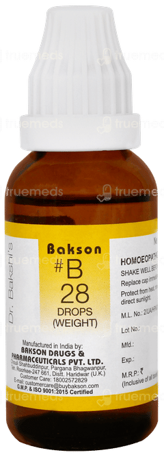 Bakson B28 Drops 30ml