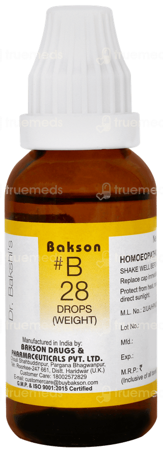 Bakson B28 Drops 30ml