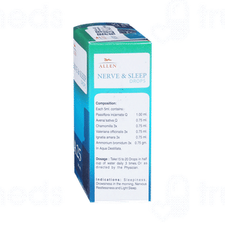Allen A25 Nerve & Sleep Drops 30ml