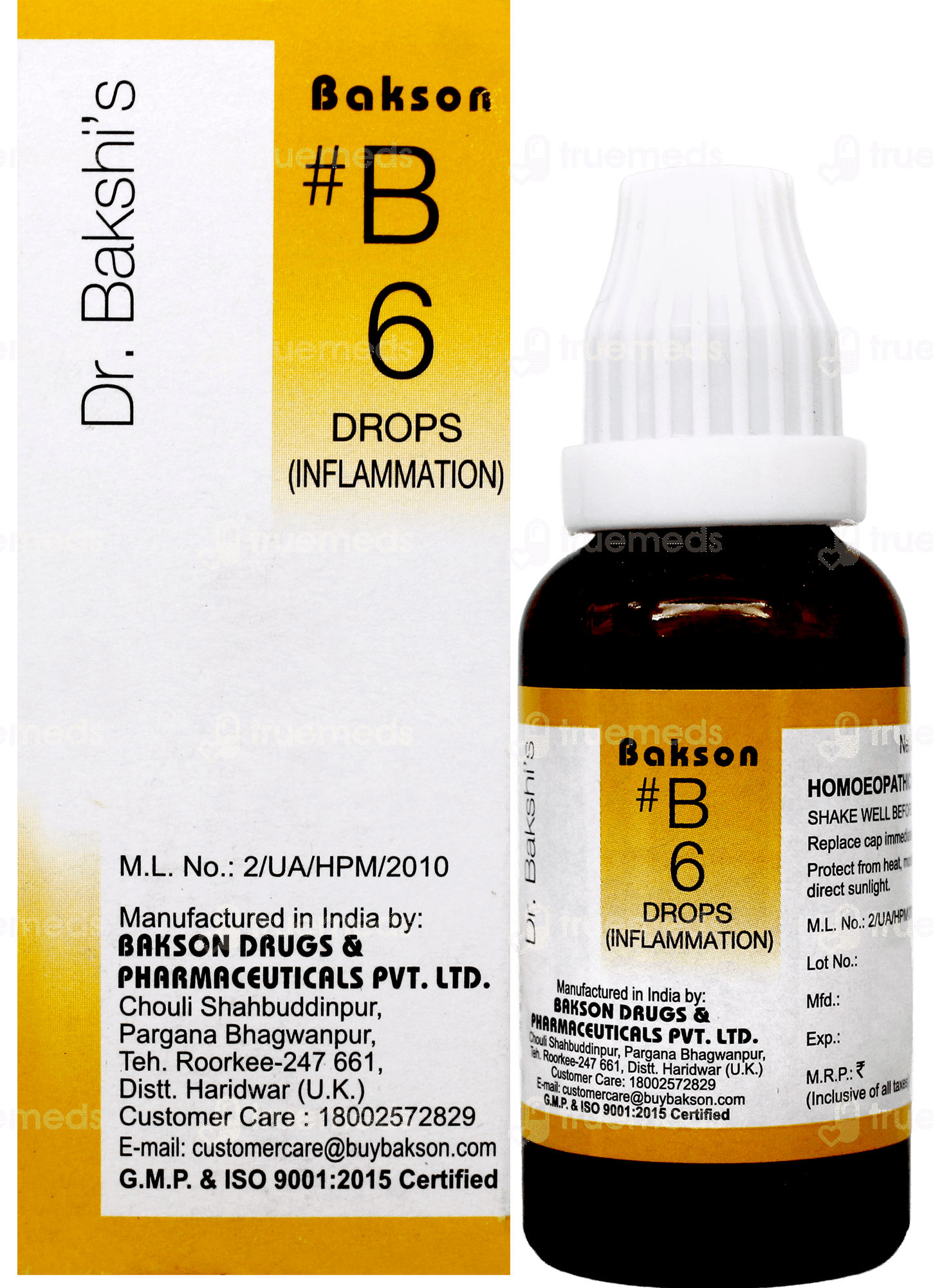 Baksons B6 Drops 30Ml