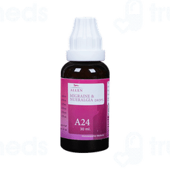 Allen A24 Migraine & Nueralgia Drops 30ml