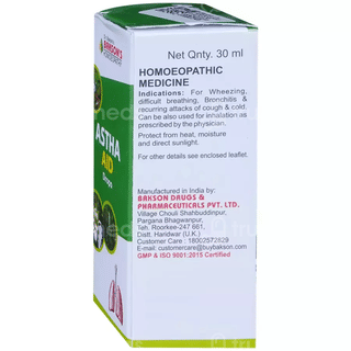 Baksons Astha Aid Drops 30Ml