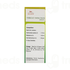 Allen A47 Throat Infection Drops 30ml