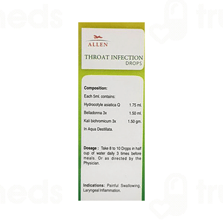 Allen A47 Throat Infection Drops 30ml